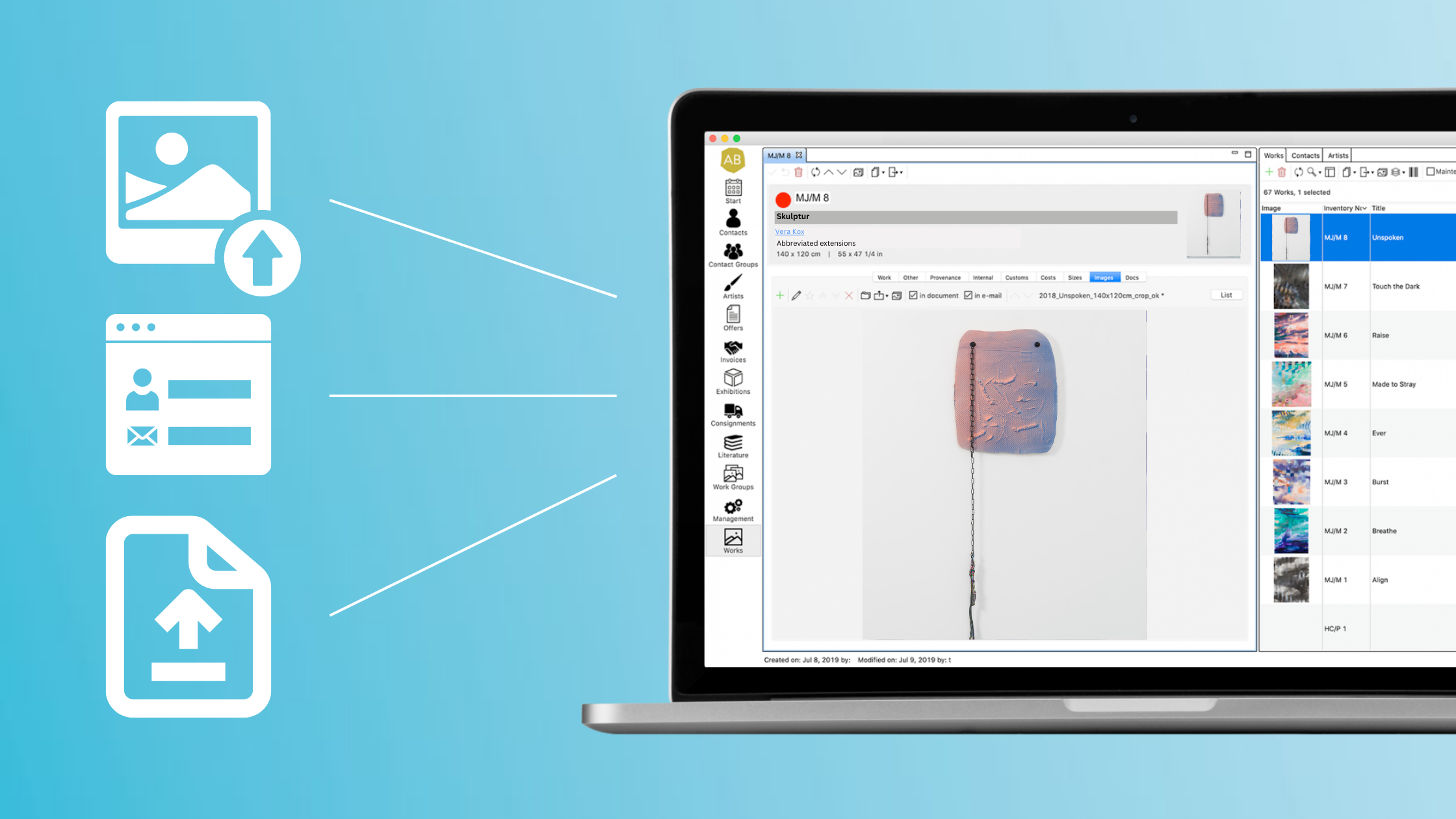 The art database that can do more!